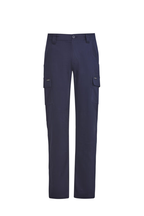 ZP505 Syzmik Mens Lightweight Drill Cargo Pant bProduct Navy 01