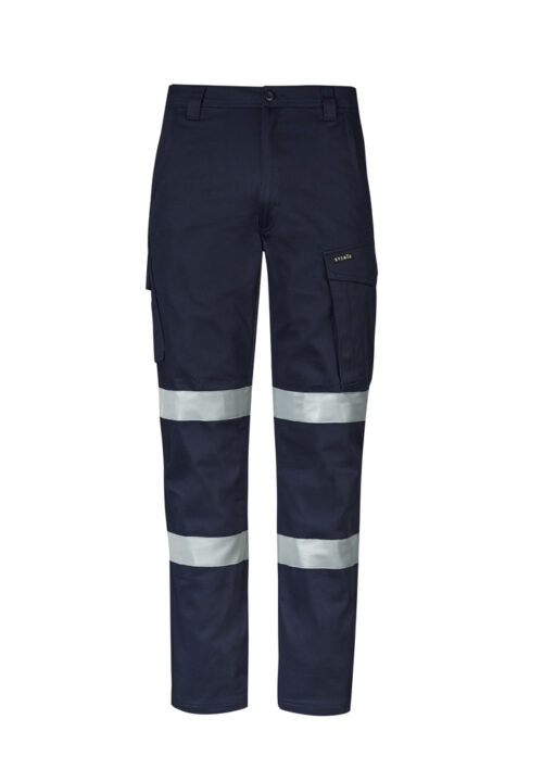 ZP923 Syzmik Mens Essential Stretch Taped Cargo Pant bProduct Navy 01