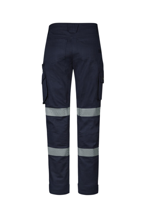 ZP924 Syzmik Mens Rugged Cooling Stretch Taped Pant bProduct Navy 02