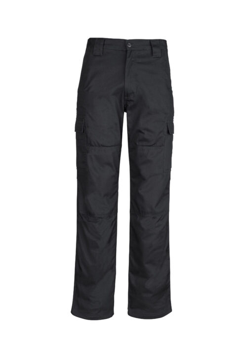 ZW001 Syzmik Mens Midweight Drill Cargo Pant bProduct Black 01