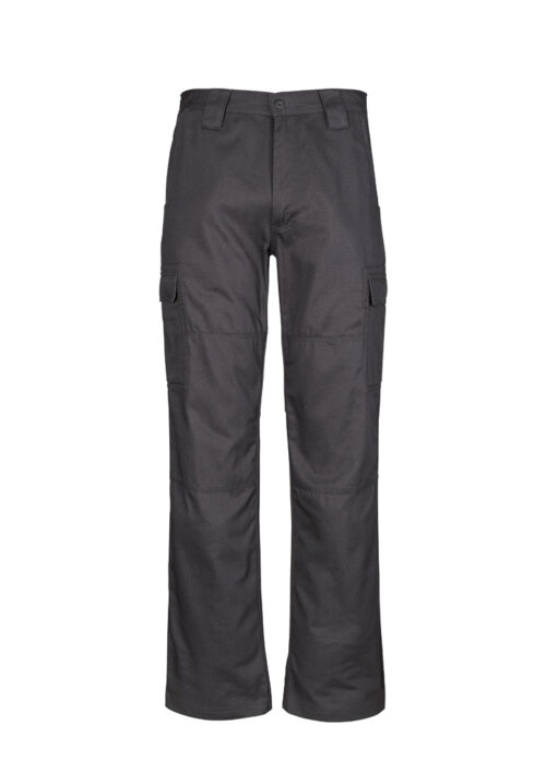 ZW001 Syzmik Mens Midweight Drill Cargo Pant bProduct Charcoal 01