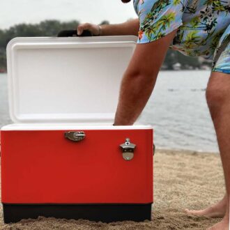 CL005 Tuscon Metal Ice Cooler Box 30L 1