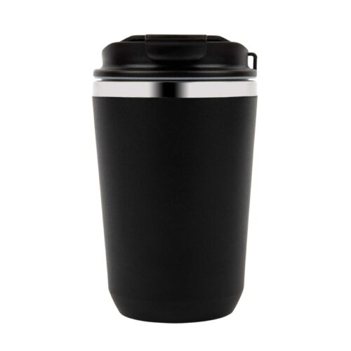 LL1025 Heron Double Wall Coffee Cup Black