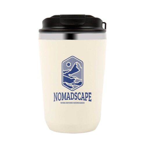 LL1025 Heron Double Wall Coffee Cup Screen Print