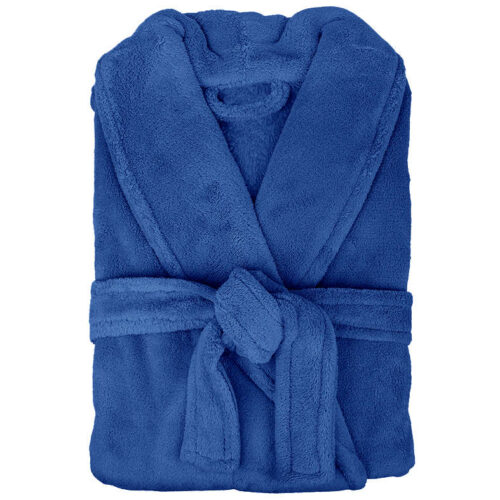 MPRR Retreat Microplush Bathrobe Cornflower