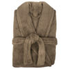 MPRR Retreat Microplush Bathrobe latte
