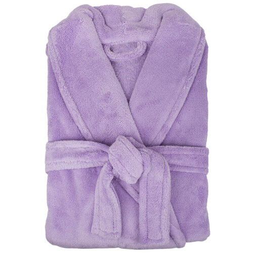 MPRR Retreat Microplush Bathrobe lavender