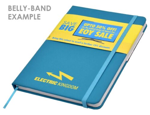 N61 Bio Plus rPET A5 Notebook Belly Band