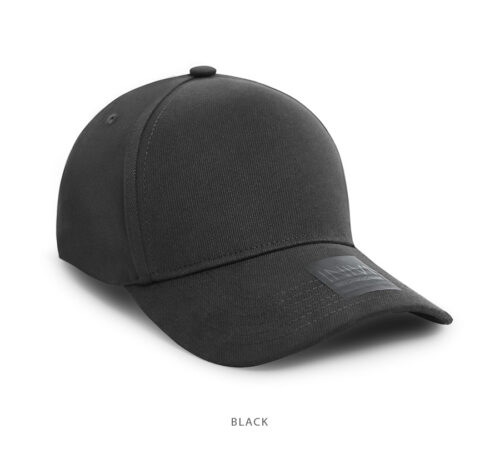 IV113 Cotton Spandex Cap black