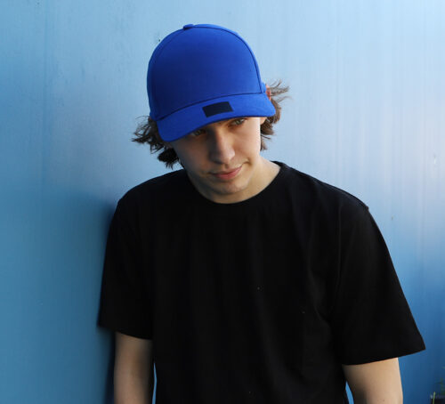 IV113 Cotton Spandex Cap royal model