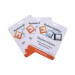 Pocketless Eco Paper Name Tag 95 x 113mm Portrait