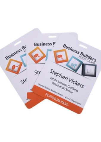 PNTHLGP Pocketless Name Tag 95 x 113mm Portrait