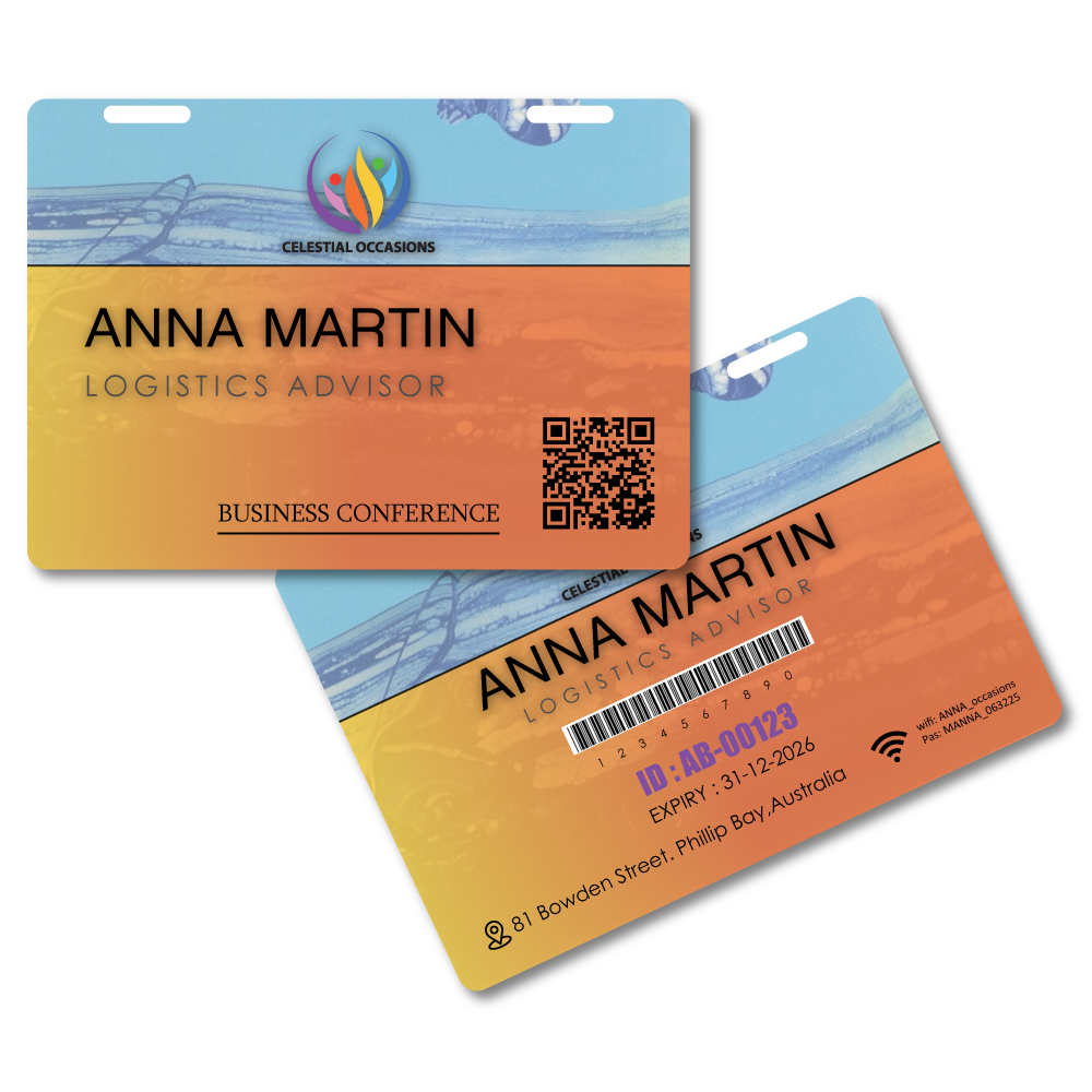 Pocketless Name Tag 105 x 74mm Landscape 5 PNTHMEL Pocketless Name Tag 105 x 74mm Landscape 2 slots