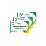 Pocketless Name Tag 90 x 55mm Landscape