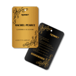 Pocketless Name Tag 55 x 90mm Portrait