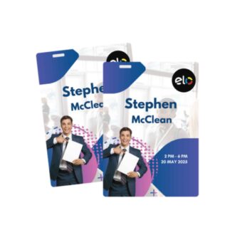 PNTXLGP Pocketless Eco Paper Name Tag 105 x 148mm Portrait