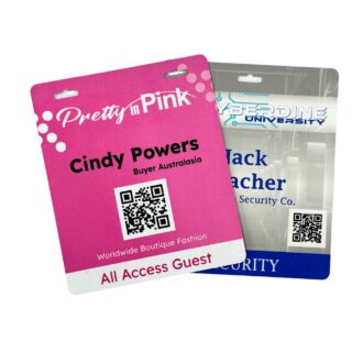 PTULGP Plastic Card (PET) Tag 95 x 113mm Portrait