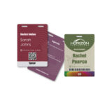 Plastic Card (PET) Portrait Tag 74 x 105mm