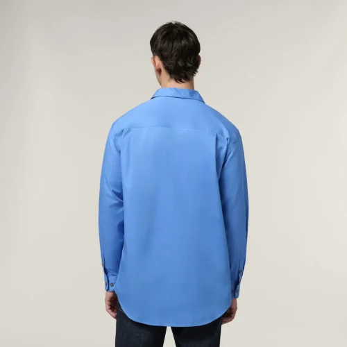 Y04004 Hard Yakka Mustang Closed Front Workshirt light blue 3