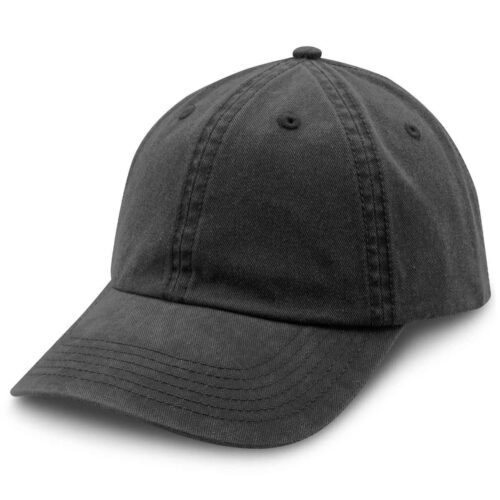 4397 Washed Chino Cap Black