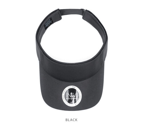 IV167 Visor with removable sweat band black
