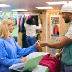 Promotional products booth