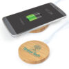 LL0220 Arc Round Bamboo Wirless Charger main