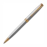 Parker Sonnet Ballpoint Metal Pen Stainless 23K Gold