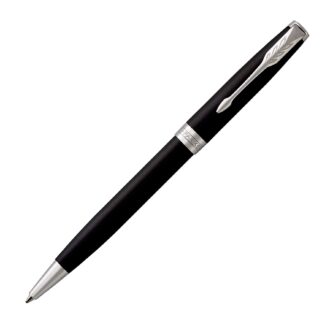 1950881 Parker Sonnet Ballpoint Metal Pen Matte Black Palladium CT 1