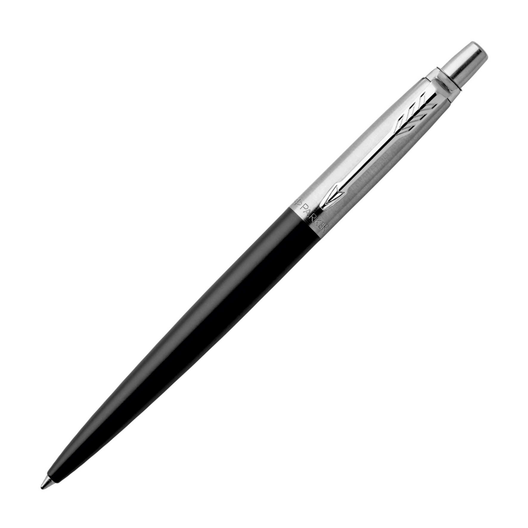 Parker Jotter Metal Ballpoint Pen Bond Street Black CT 2 1953346 Parker Jotter Metal Ballpoint Pen Bond Street Black CT 2