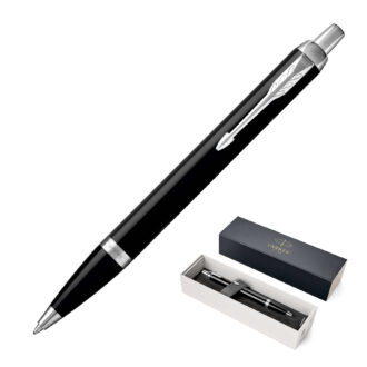 1975636 Parker IM Ballpoint Metal Pen Black CT 1