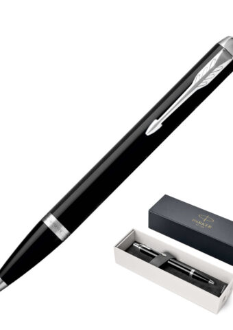1975636 Parker IM Ballpoint Metal Pen Black CT 1