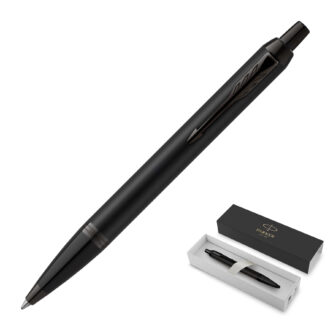 2127892 Parker IM Ballpoint Metal Pen Achromatic Matte Black BT 1