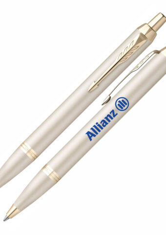 2172956 Parker IM Ballpoint Metal Pen Professionals Monochrome Champagne