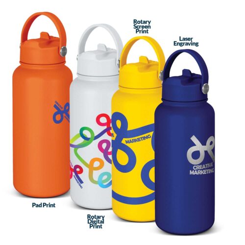 126879 Compadre Vacuum Bottle branding