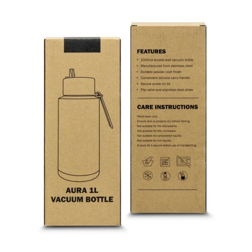 128026 Aura Vacuum Bottle 1L gift box 2