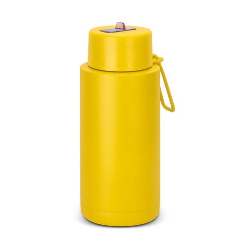 128026 Aura Vacuum Bottle 1L yellow