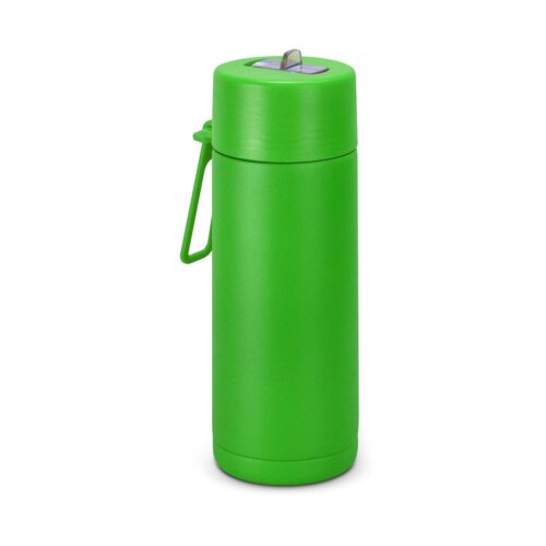 128027 Aura Vacuum Bottle 600ml bright green