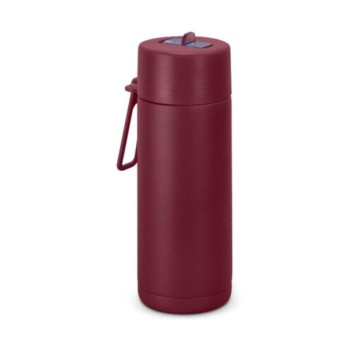 128027 Aura Vacuum Bottle 600ml burgundy