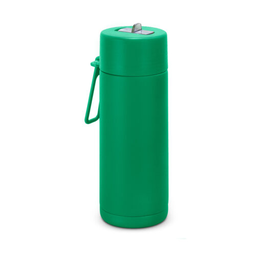 128027 Aura Vacuum Bottle 600ml kelly green