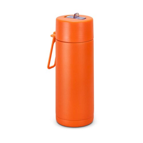 128027 Aura Vacuum Bottle 600ml orange