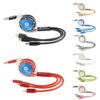 PCBA165 3 in 1 Retractable Charging Cable main