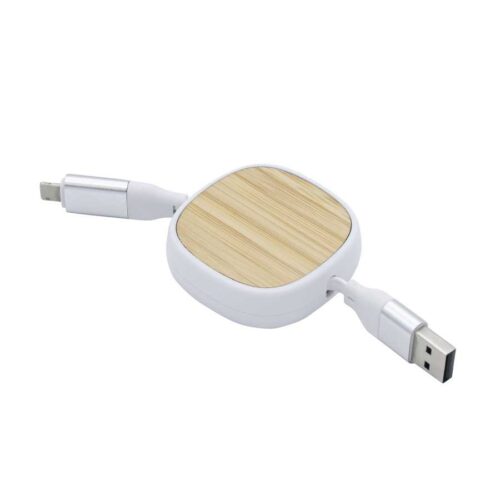 T237 ZIP 60W Fast Charging Cable White Unbranded
