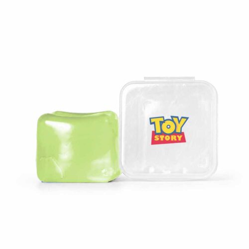 T530 Jelly Cube Sensory Toy green on white